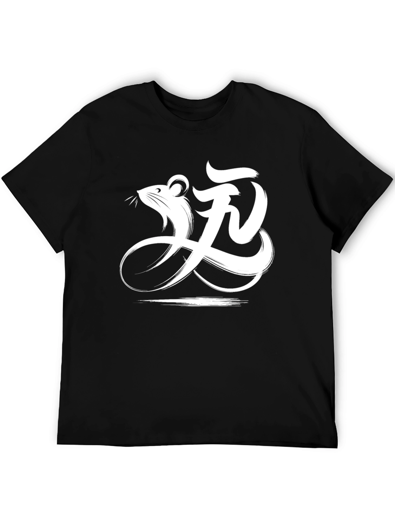 Year of the Rat Graphic Tee - Black