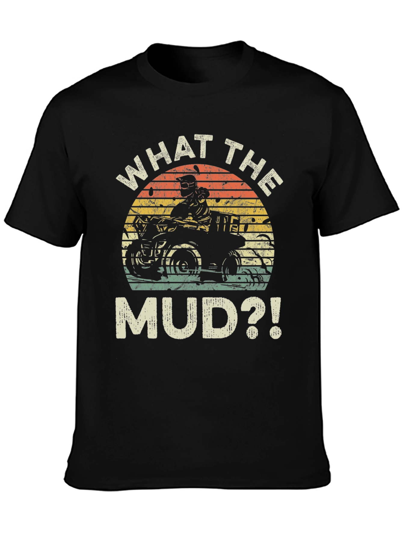 What the Mud?! ATV T-Shirt - Black