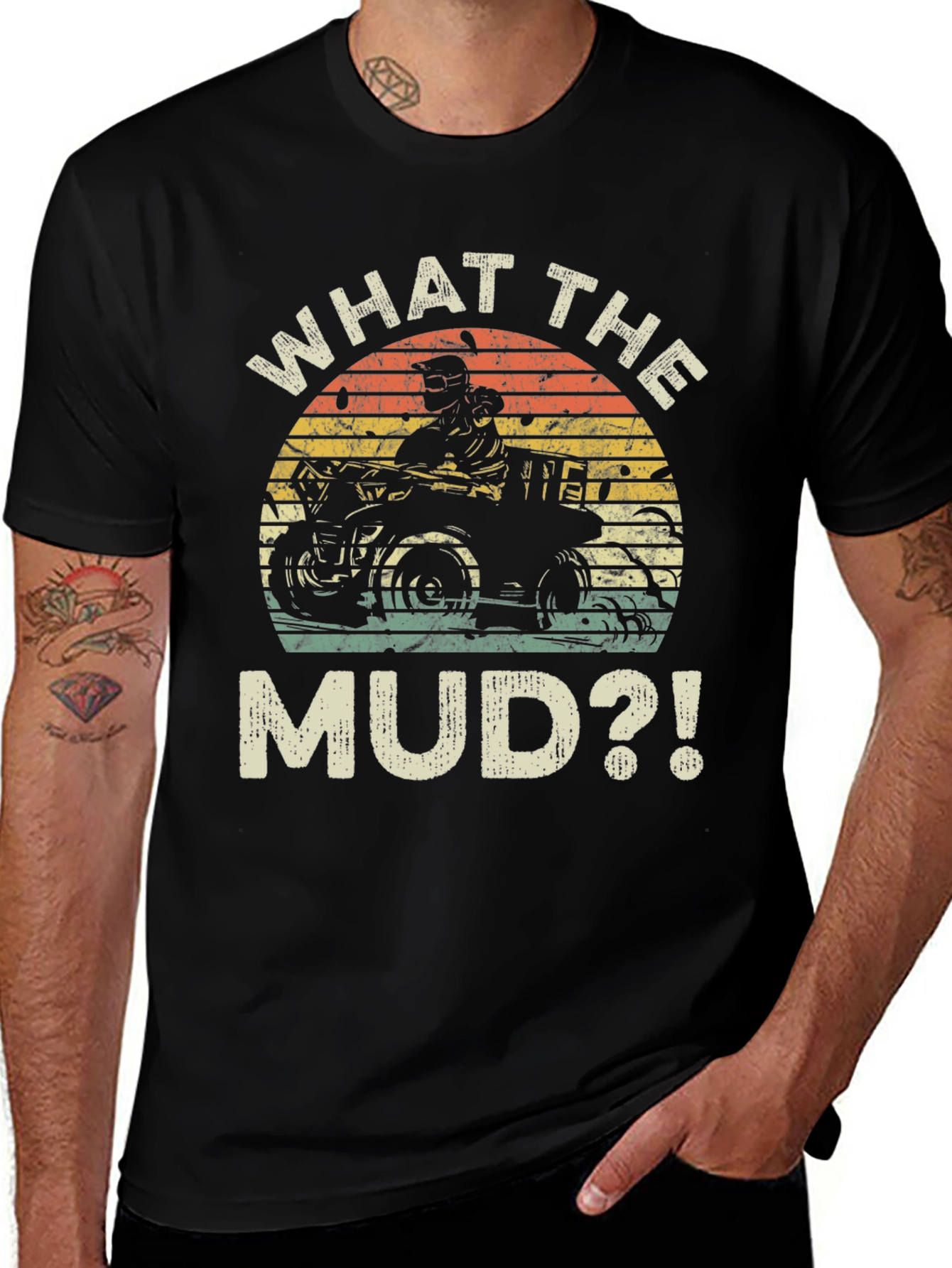 What the Mud?! ATV T-Shirt - Black