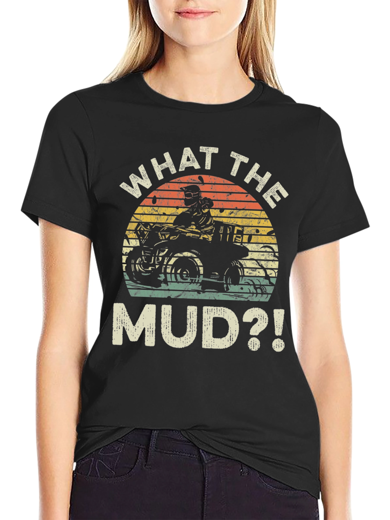 What the Mud?! ATV T-Shirt - Black
