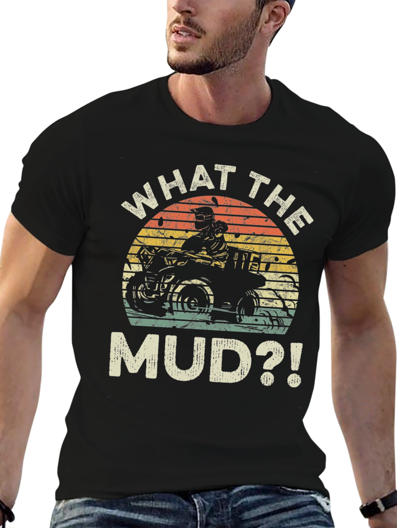 What the Mud?! ATV T-Shirt - Black