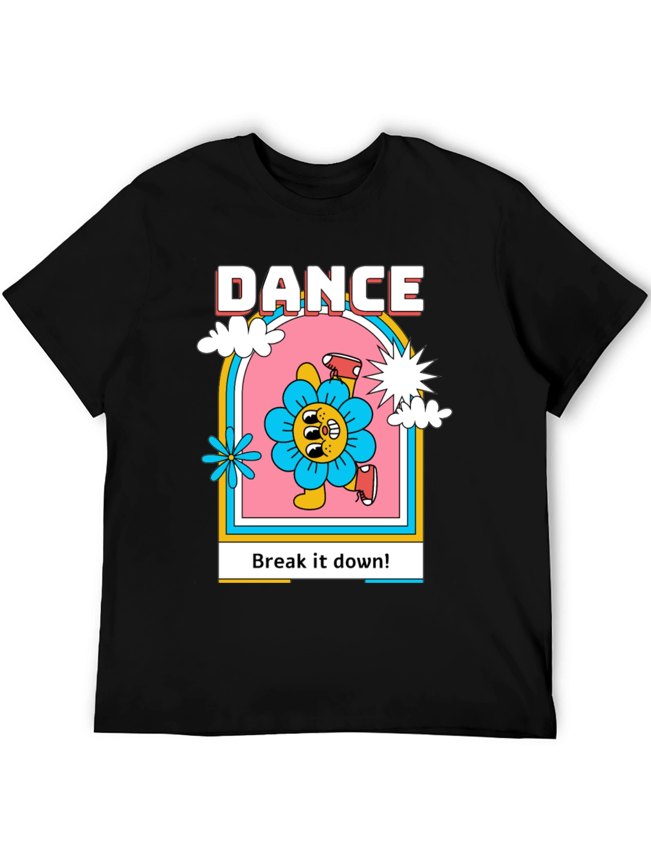 Dance Flower Graphic T-Shirt