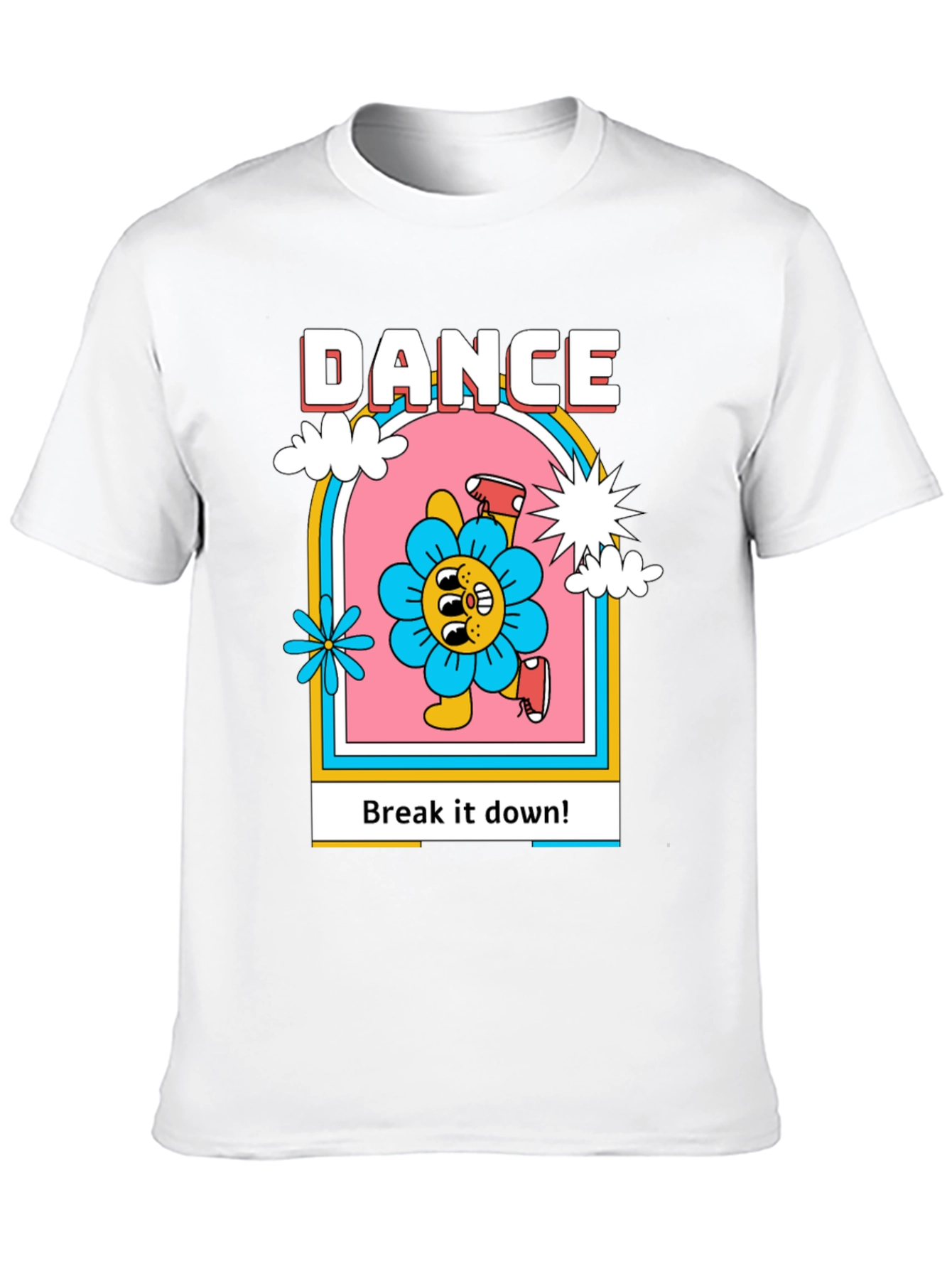 Dance Flower Graphic T-Shirt