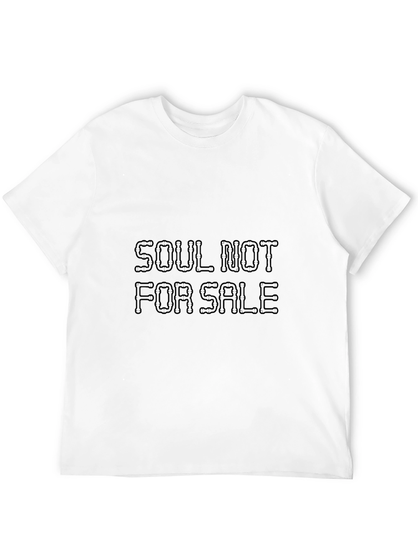 Soul Not For Sale Black T-Shirt