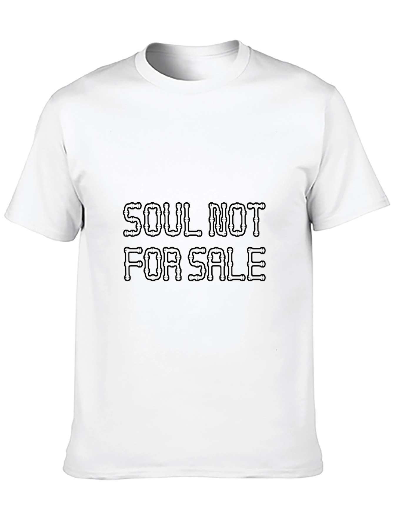 Soul Not For Sale Black T-Shirt