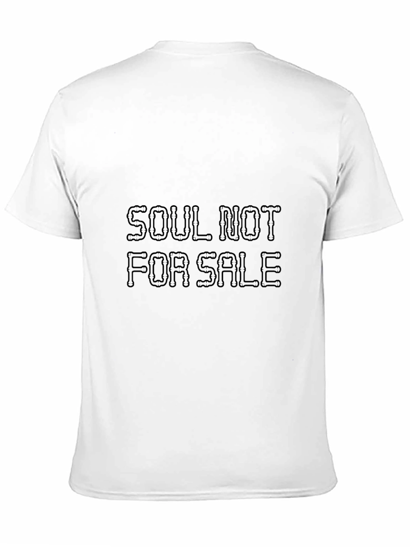 Soul Not For Sale Black T-Shirt
