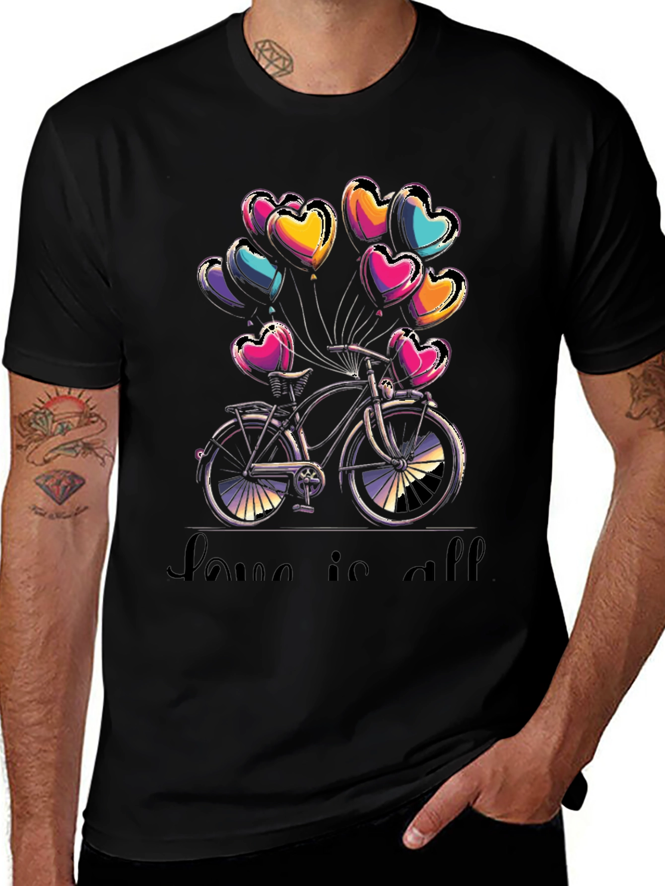 Love is All Graphic T-Shirt