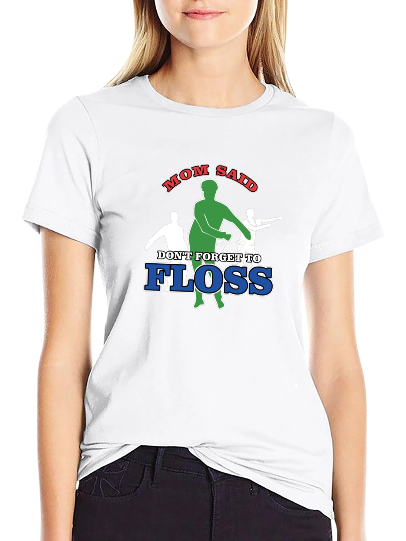 Mom Said Floss T-Shirt Funny Dance Tee