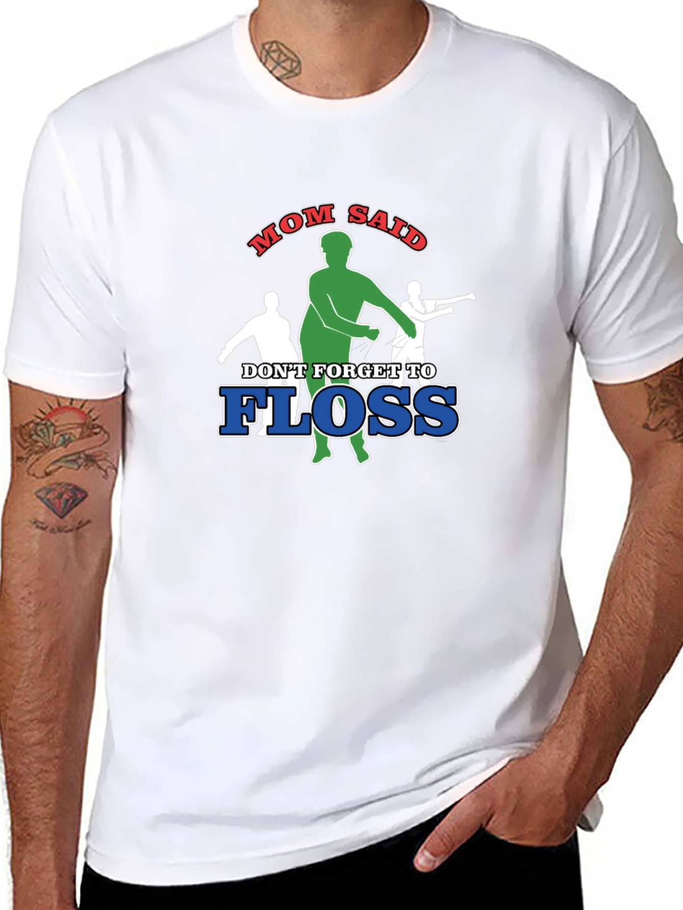 Mom Said Floss T-Shirt Funny Dance Tee