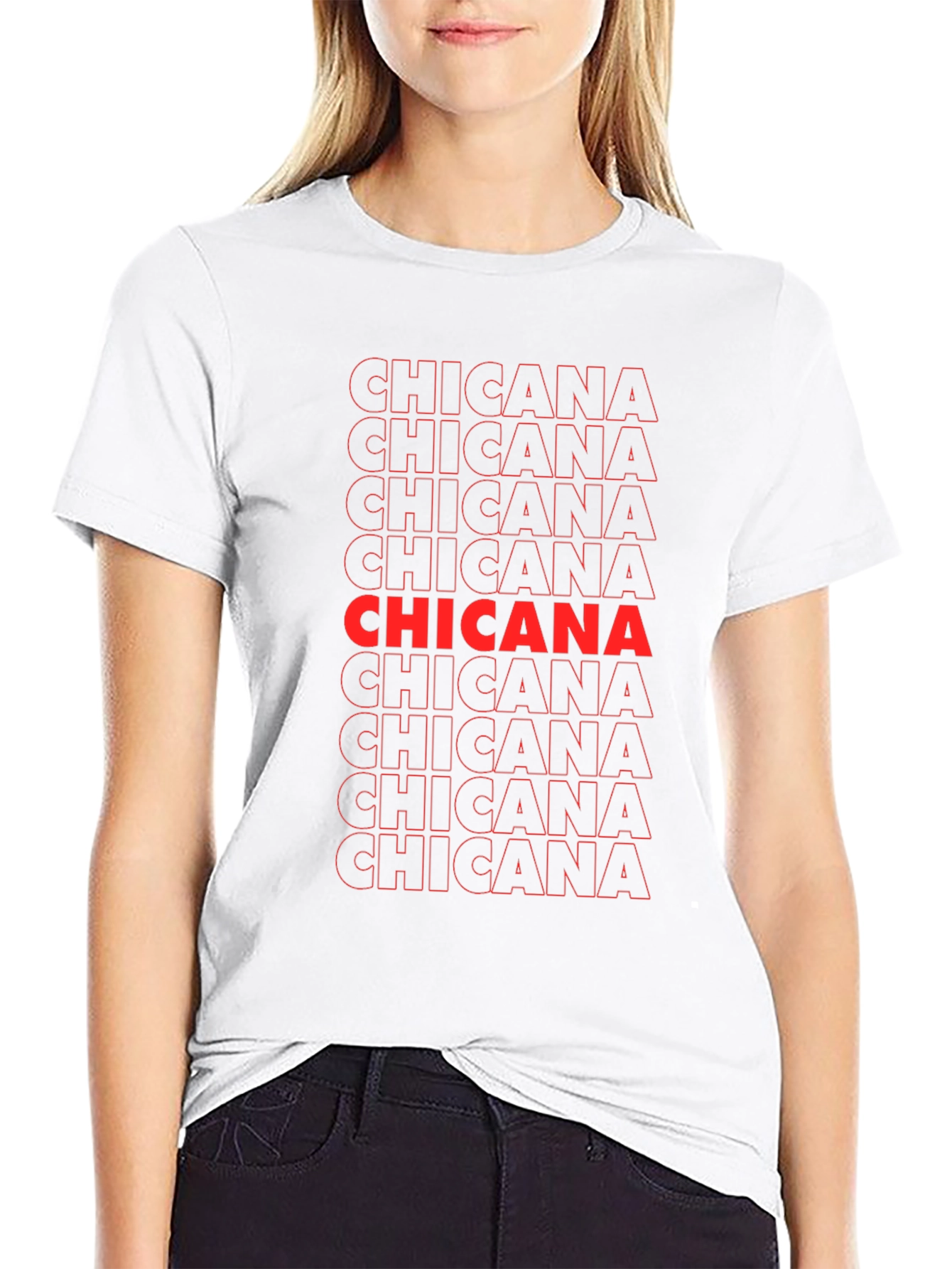 Chicana Graphic Tee - Bold Statement T-Shirt