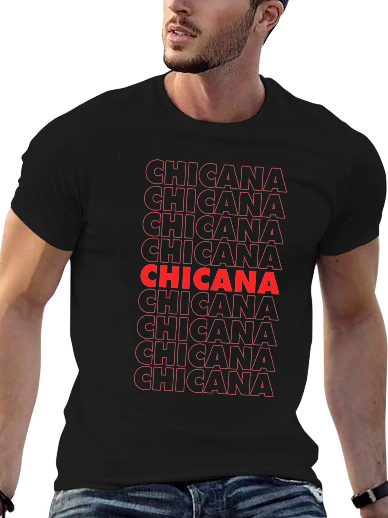Chicana Graphic Tee - Bold Statement T-Shirt