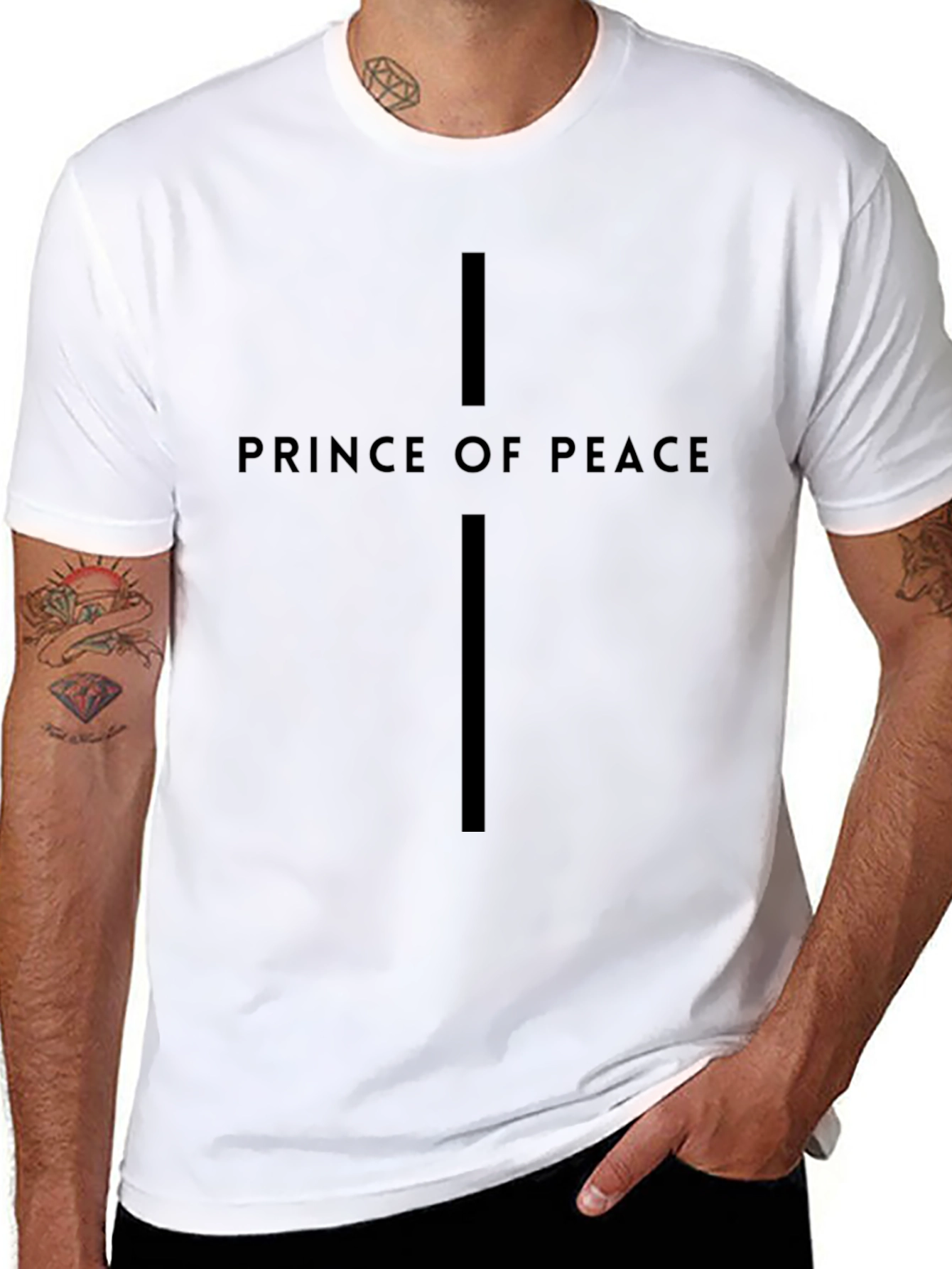 Prince of Peace Graphic Tee - Christian Apparel