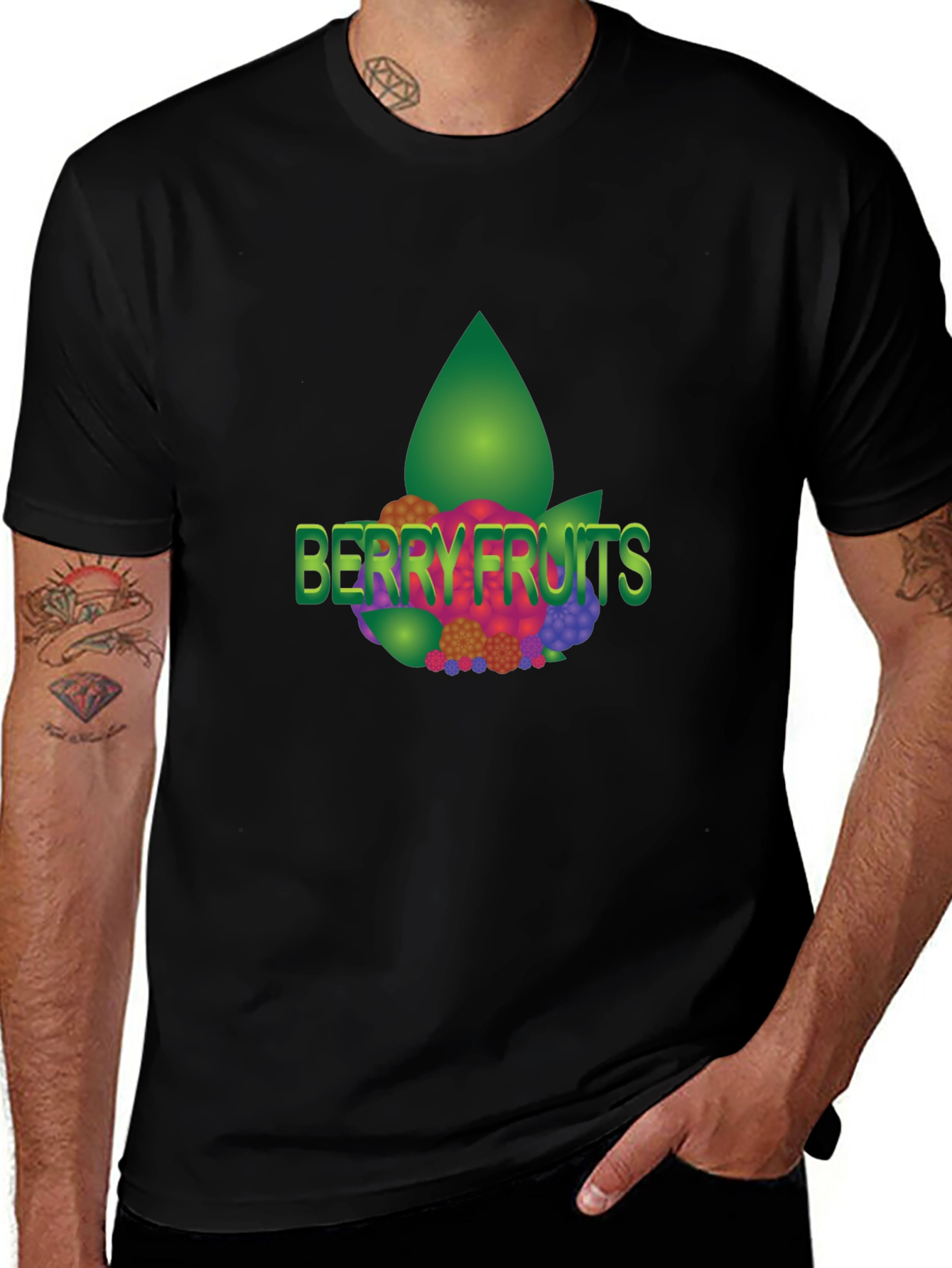 Berry Fruits Graphic Tee