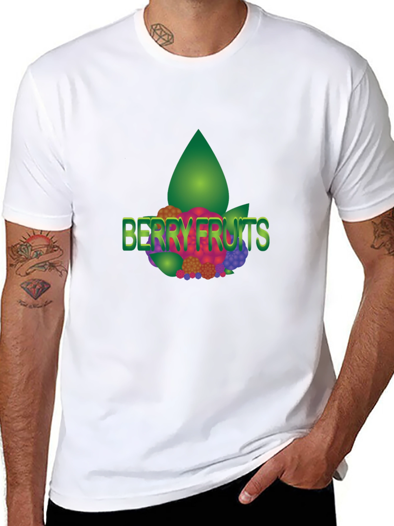 Berry Fruits Graphic Tee