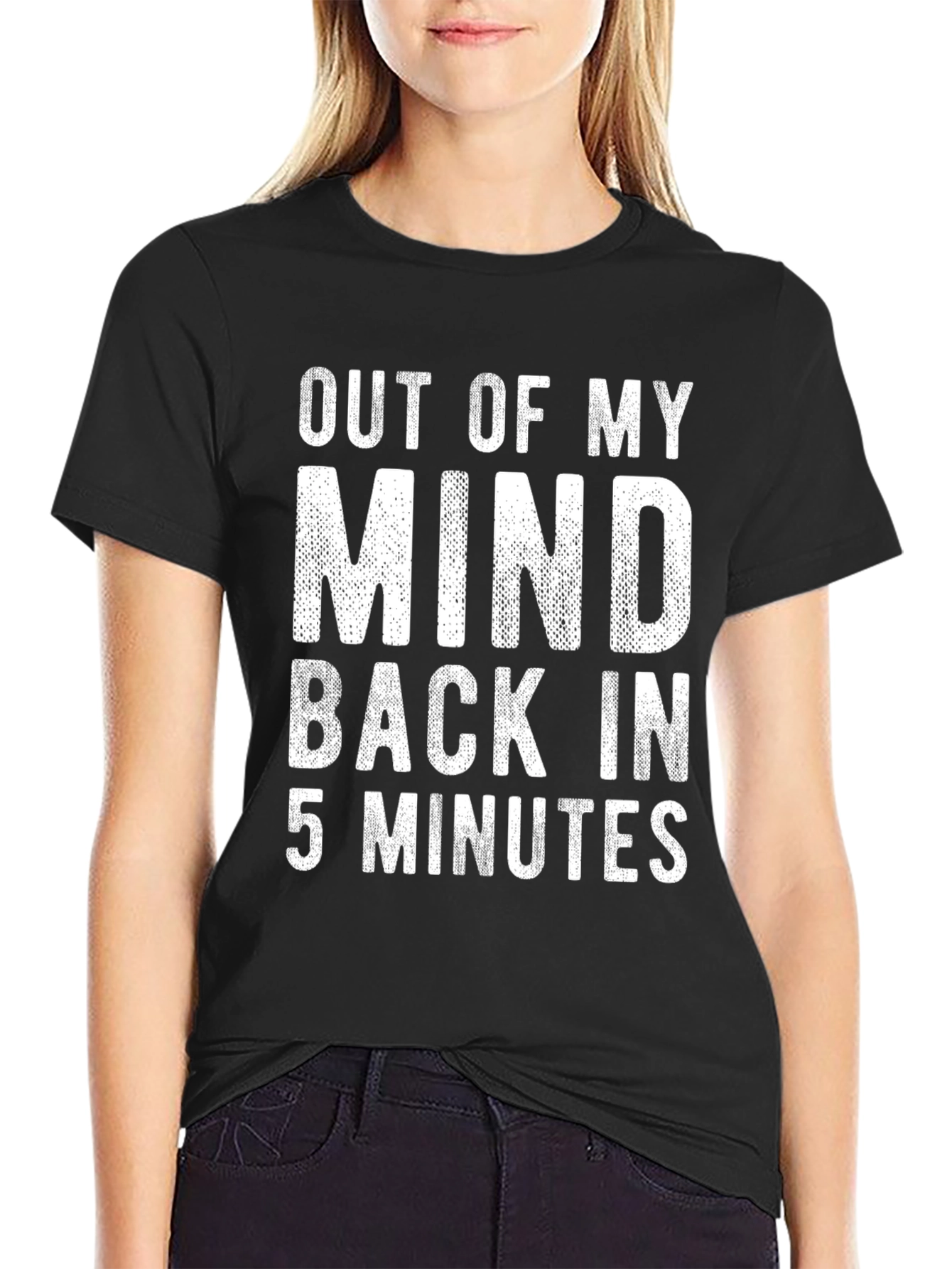 Out of My Mind Funny Graphic T-Shirt