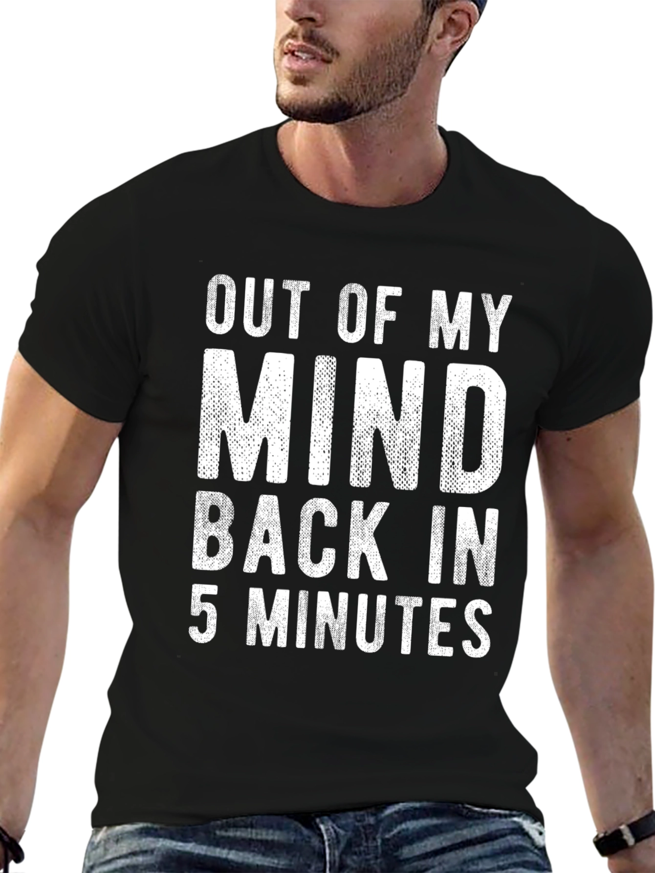 Out of My Mind Funny Graphic T-Shirt