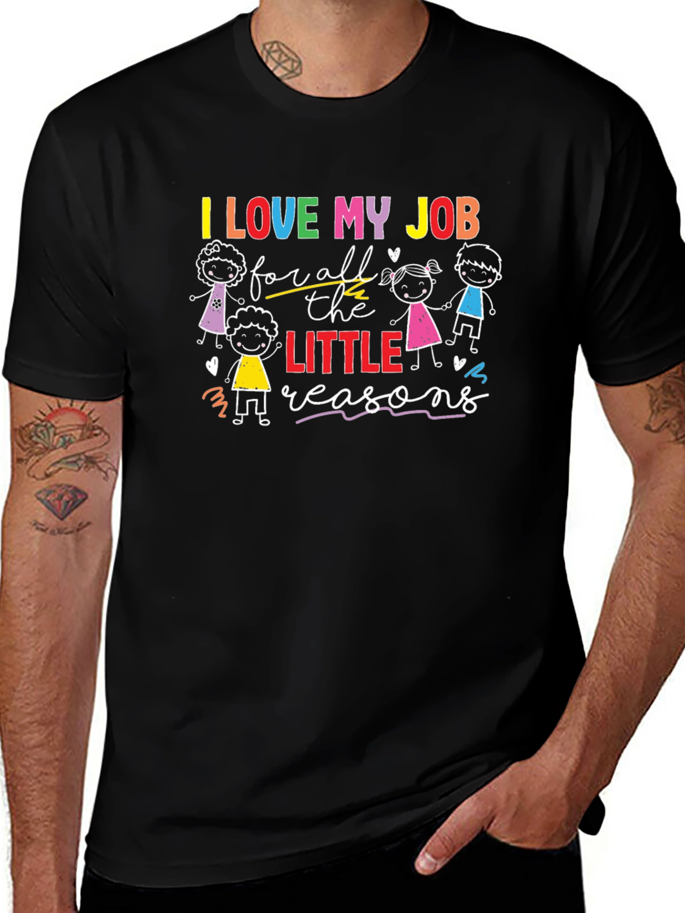 I Love My Job Teacher T-Shirt