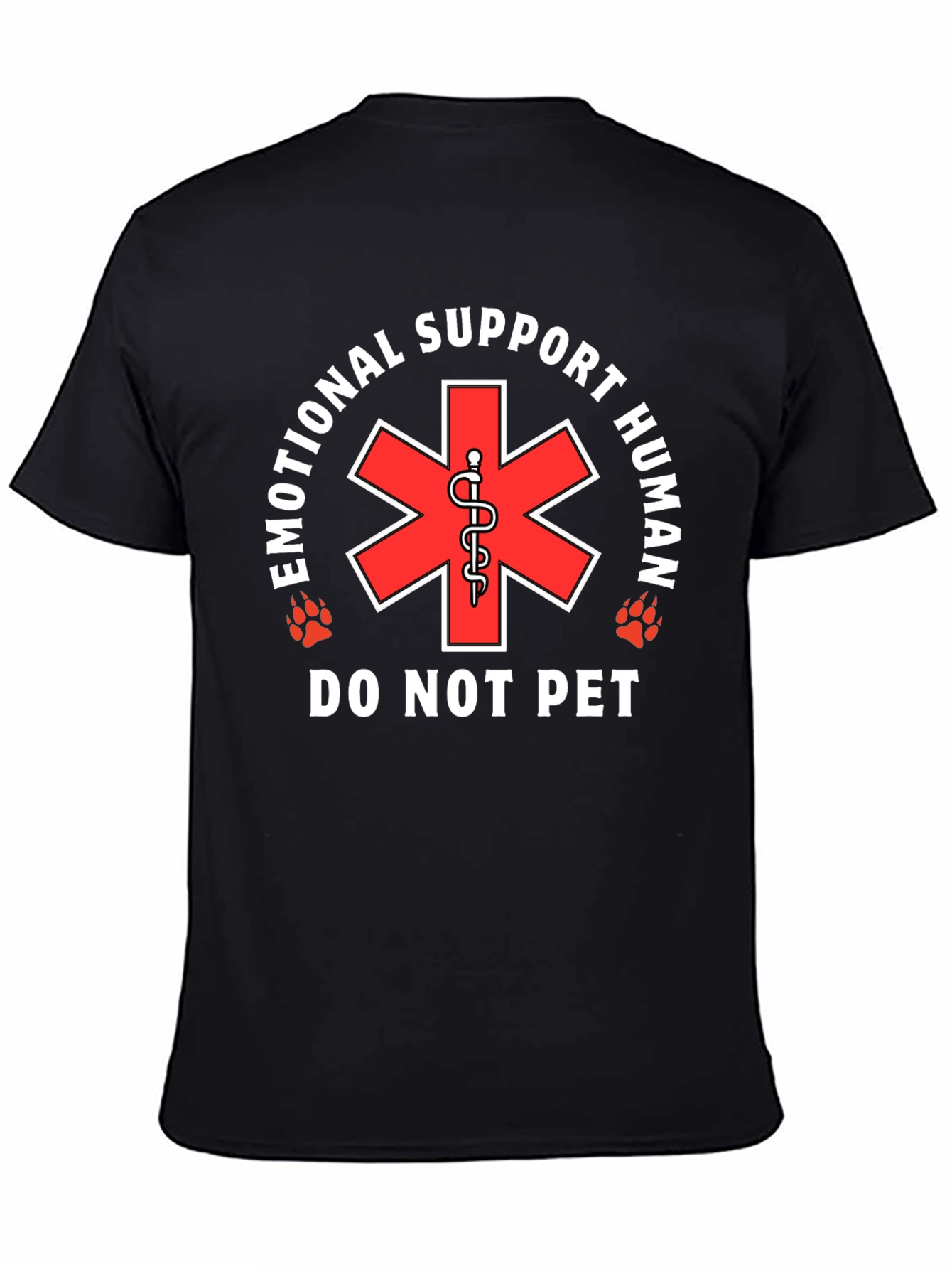 Emotional Support Human T-Shirt - Do Not Pet