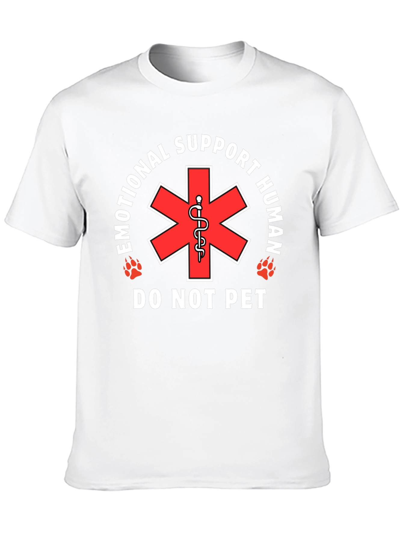 Emotional Support Human T-Shirt - Do Not Pet