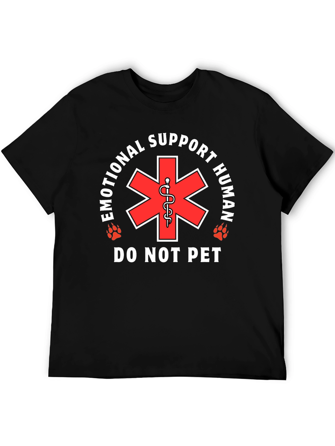 Emotional Support Human T-Shirt - Do Not Pet