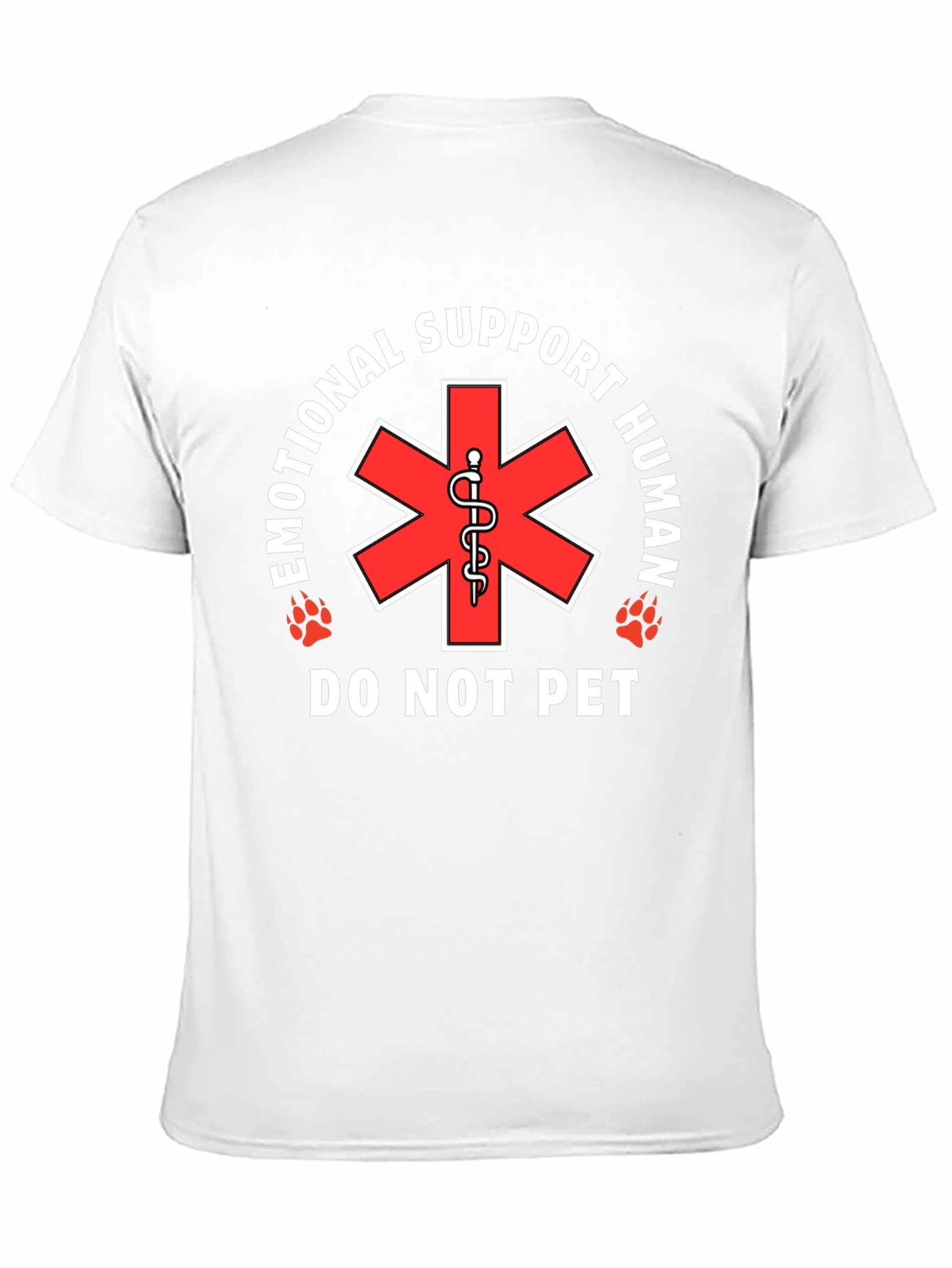 Emotional Support Human T-Shirt - Do Not Pet