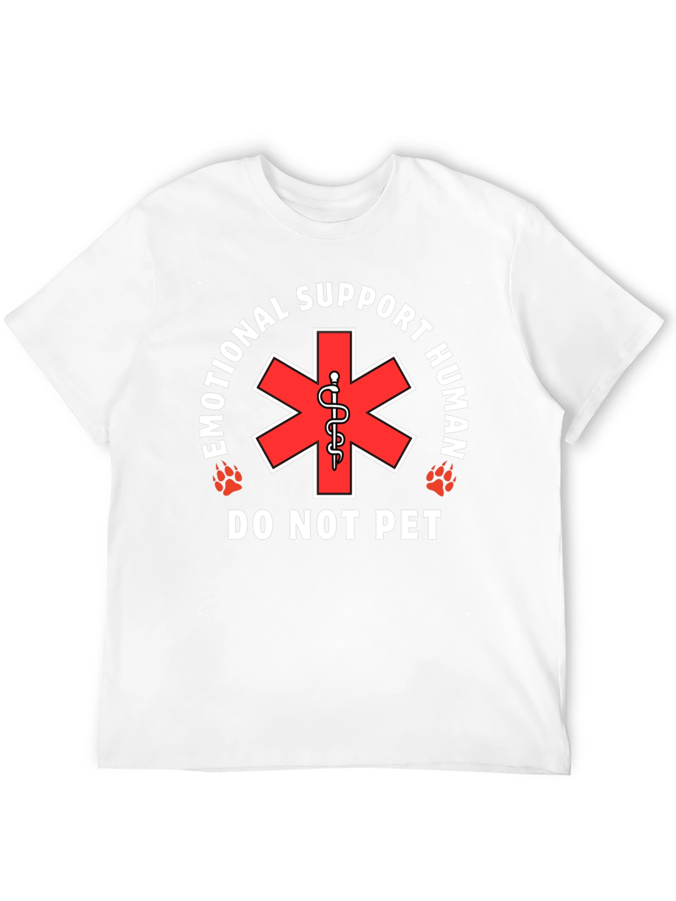 Emotional Support Human T-Shirt - Do Not Pet