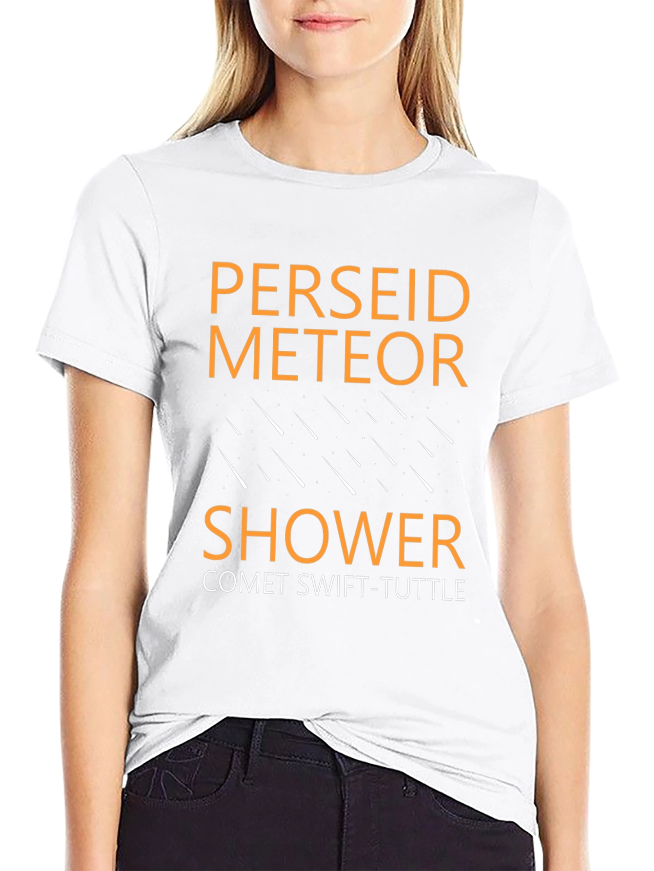 Perseid Meteor Shower Comet Graphic T-Shirt