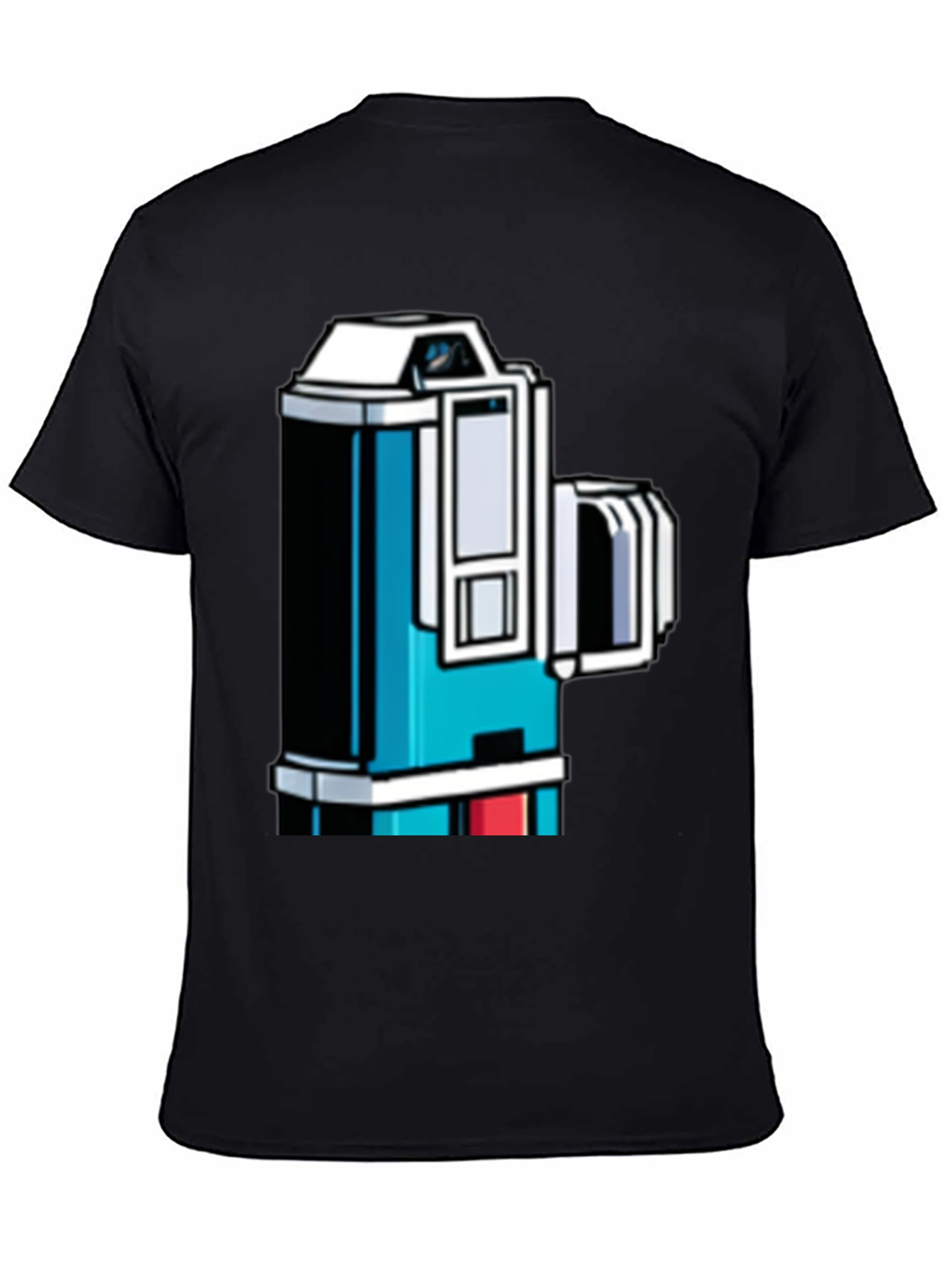 Retro Game Camera Tee - Black