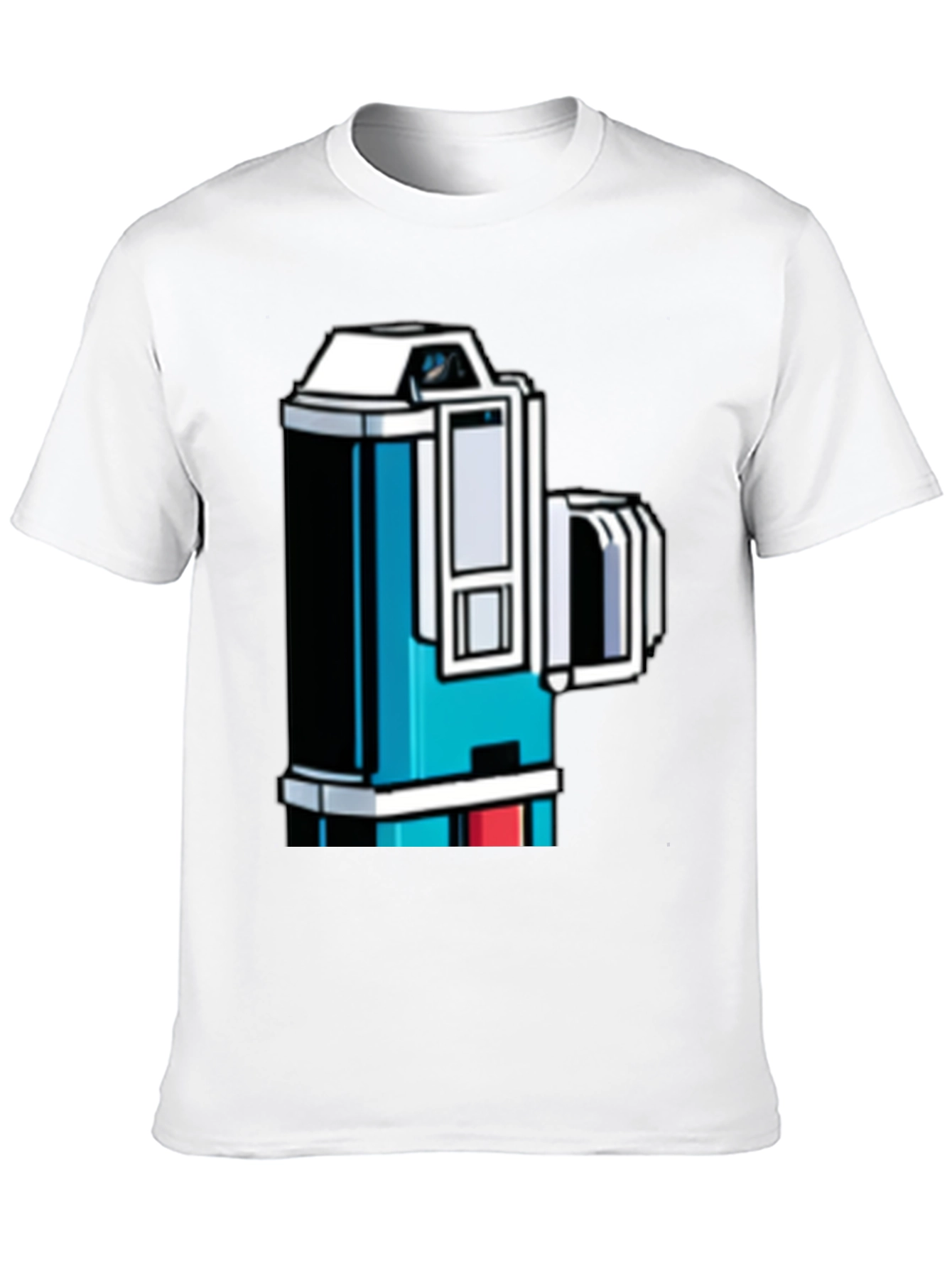 Retro Game Camera Tee - Black