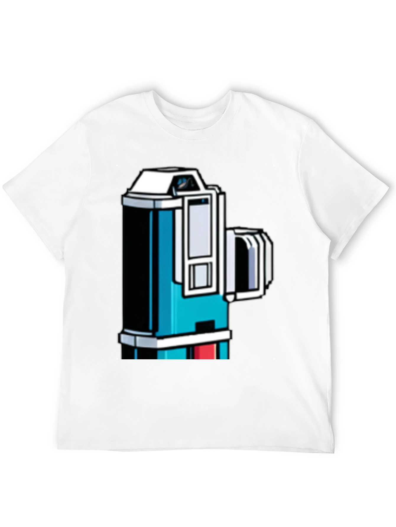 Retro Game Camera Tee - Black
