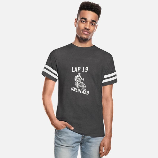 Lap 19 Unlocked Shirt Funny Cyclist Bike