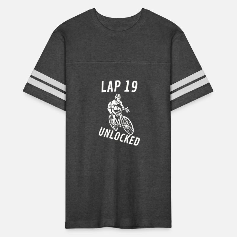 Lap 19 Unlocked Shirt Funny Cyclist Bike