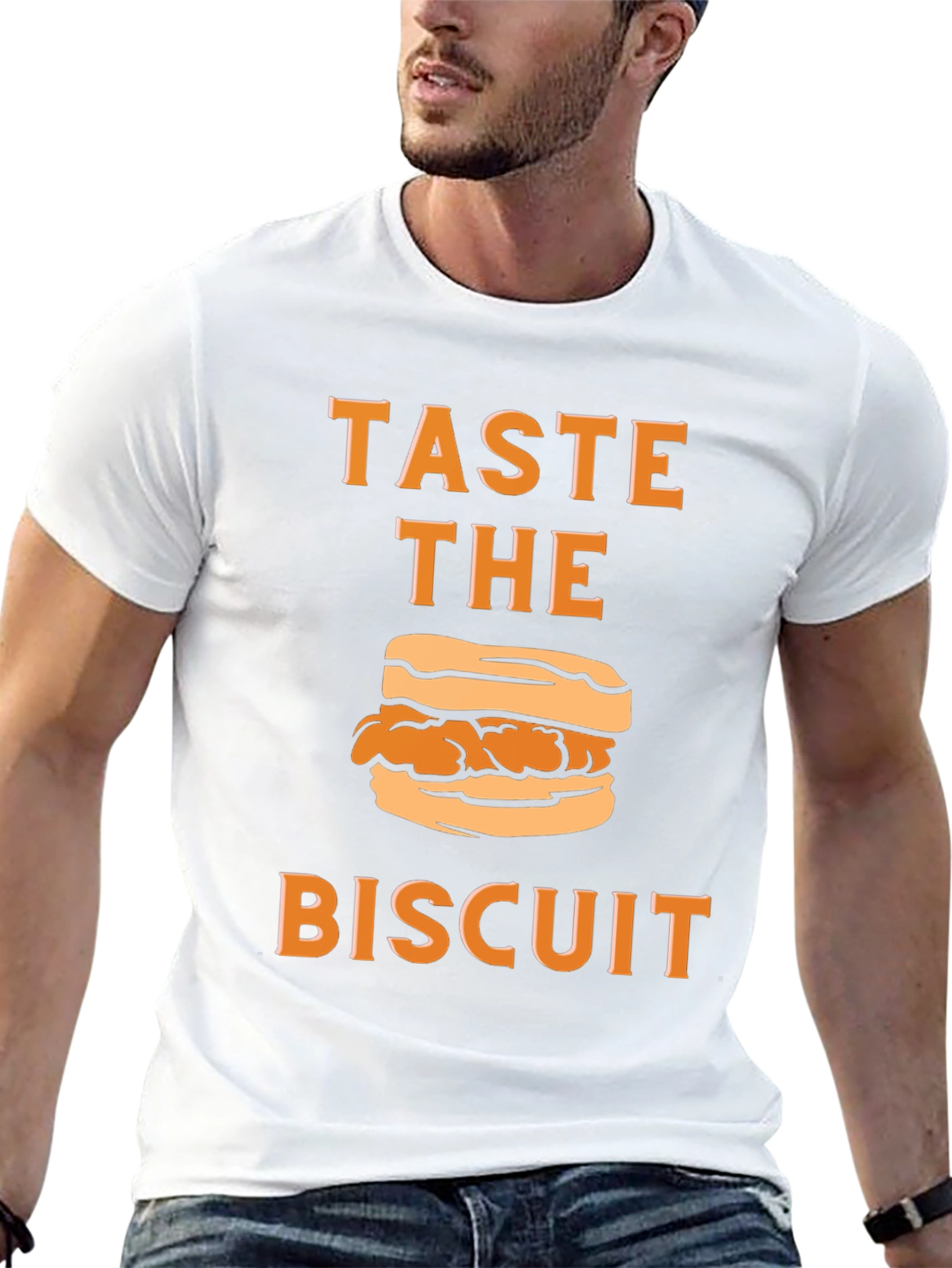 Taste the Biscuit Graphic T-Shirt