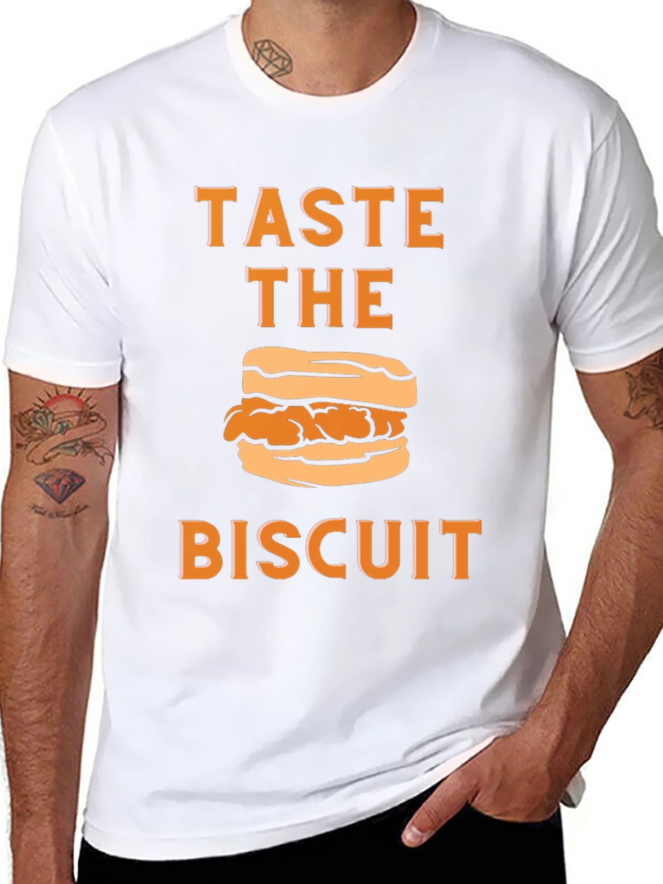 Taste the Biscuit Graphic T-Shirt