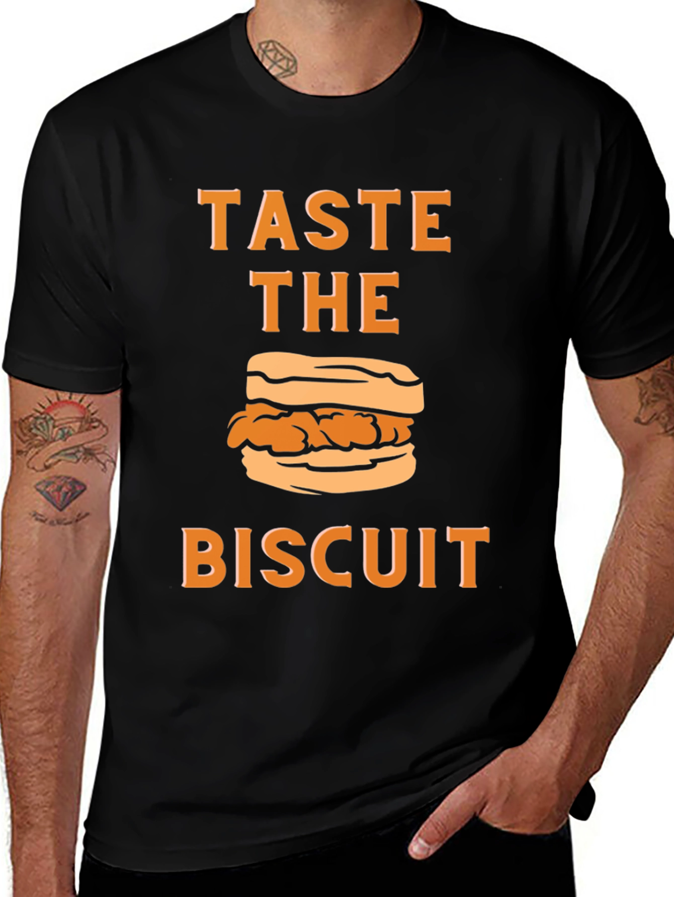 Taste the Biscuit Graphic T-Shirt