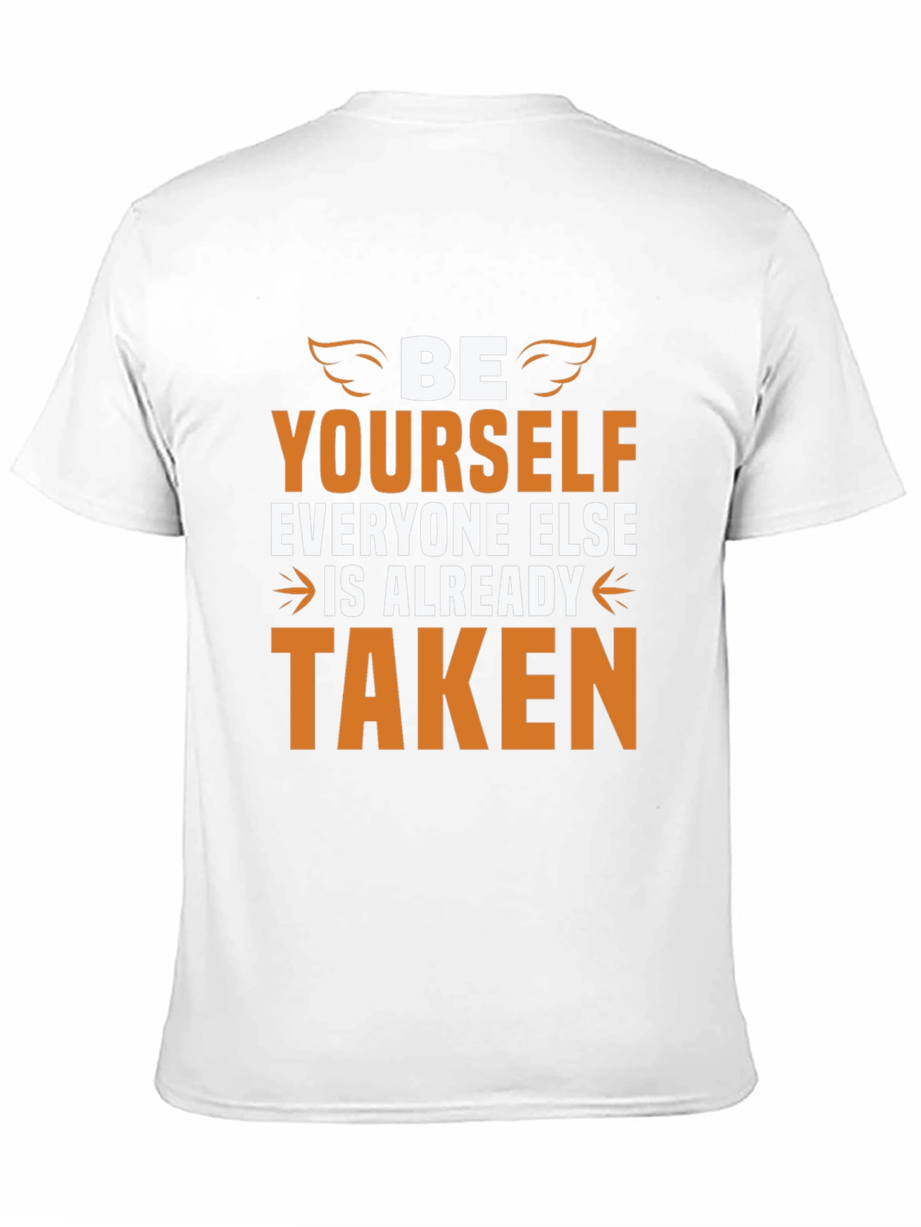 Be Yourself Graphic Tee - Inspirational Black T-Shirt
