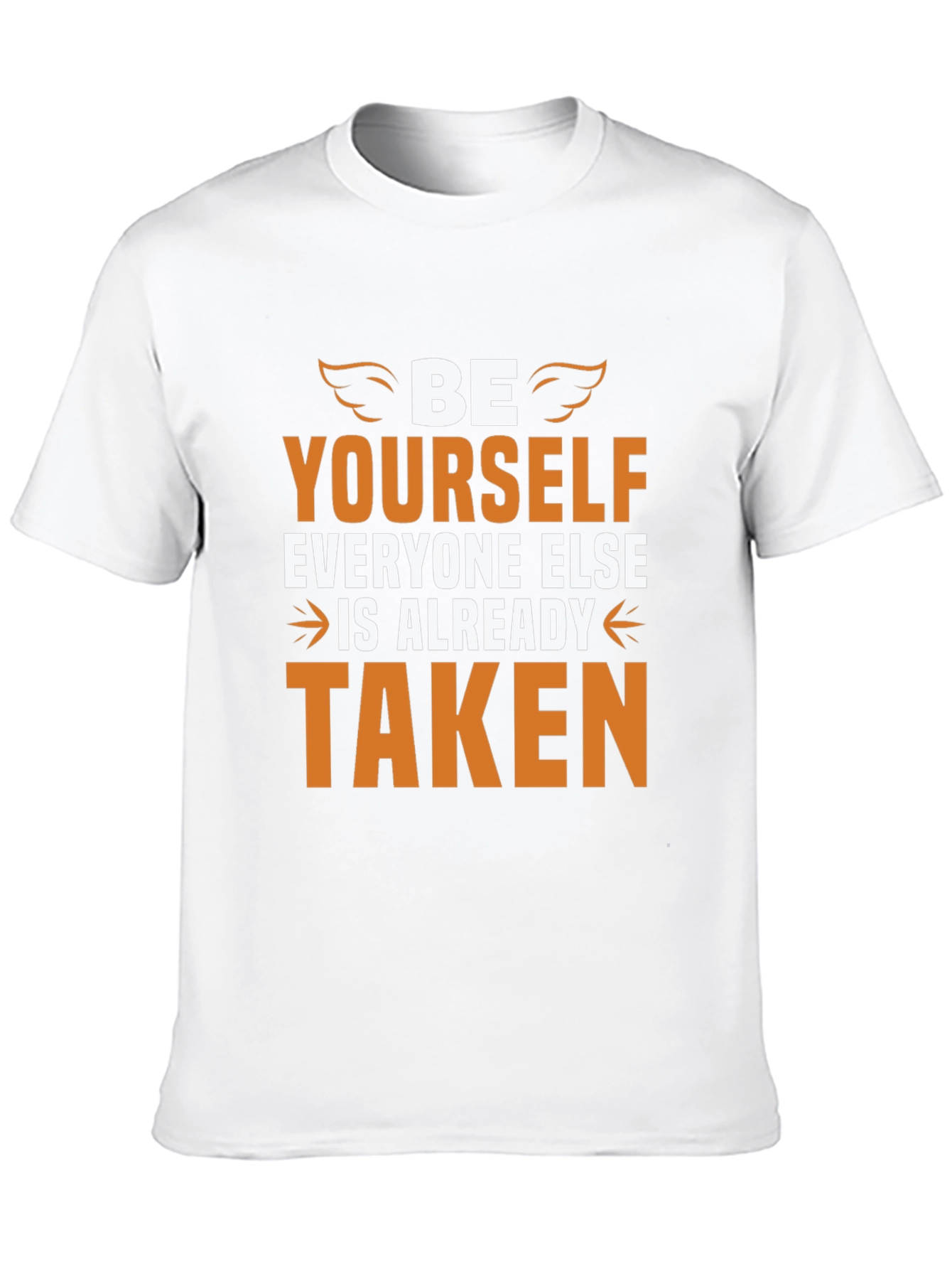 Be Yourself Graphic Tee - Inspirational Black T-Shirt