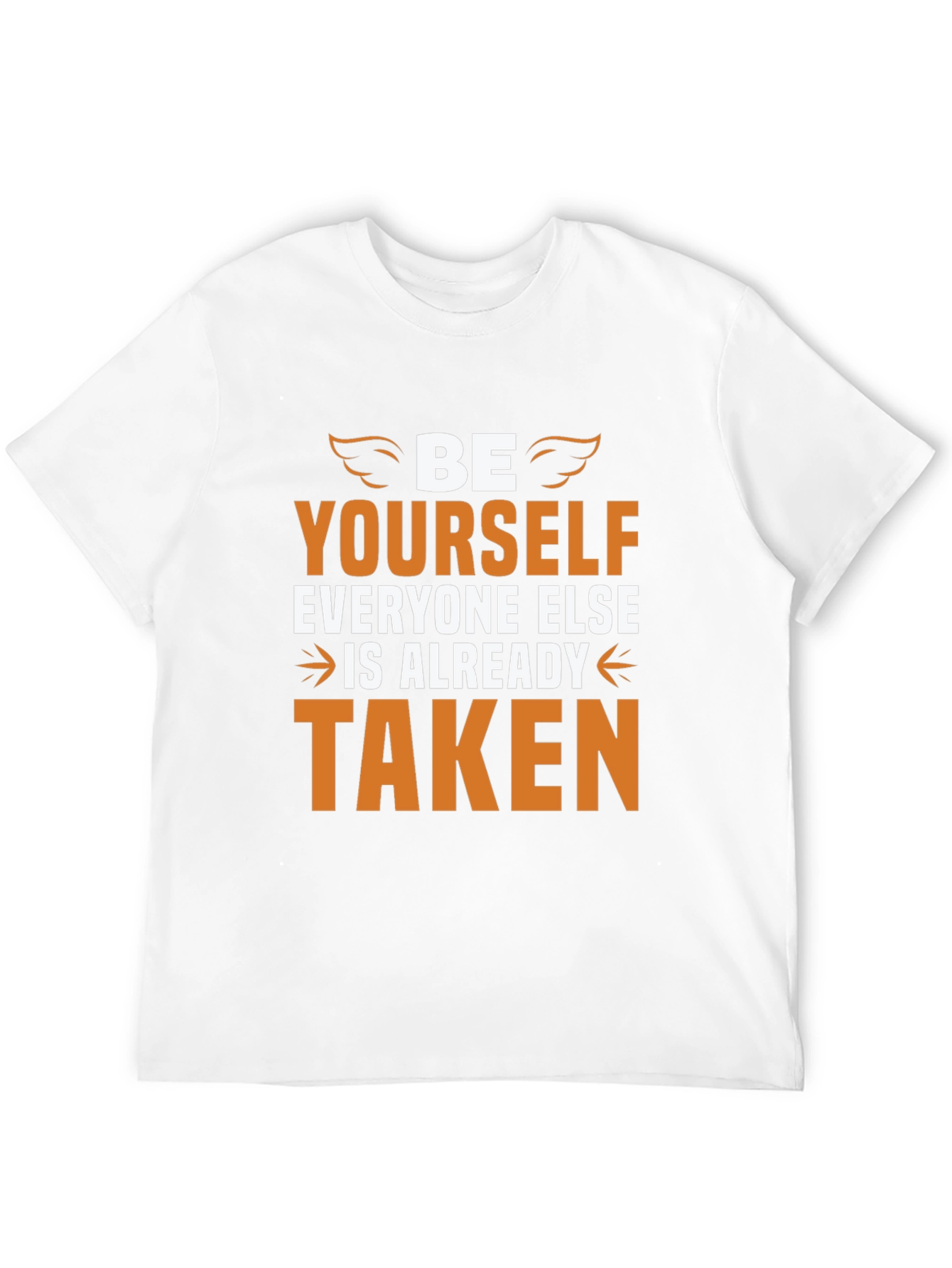 Be Yourself Graphic Tee - Inspirational Black T-Shirt