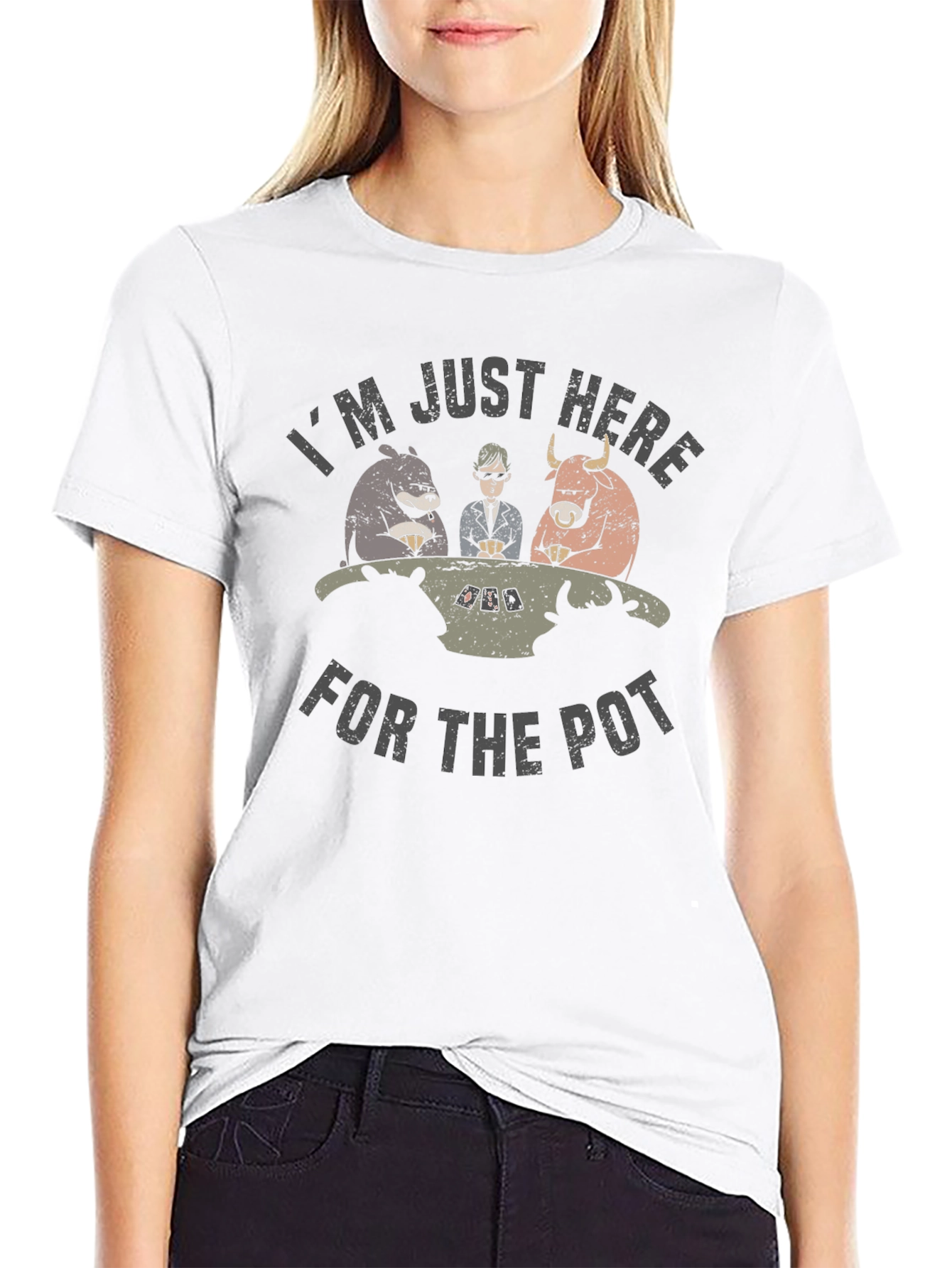 Im Just Here For The Pot T-Shirt