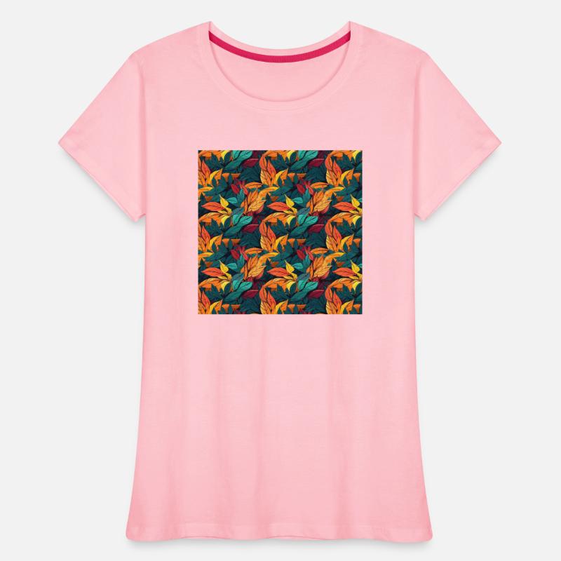 Leaves Seamless Pattern Leaf Foliage Nature Print