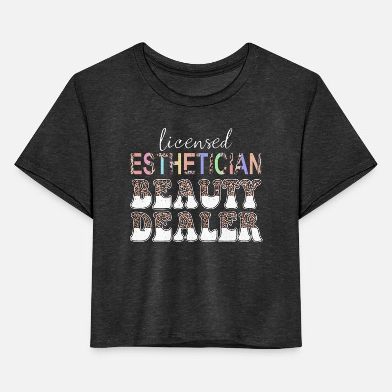 Leopard Skin Therapist Licensed Esthetician