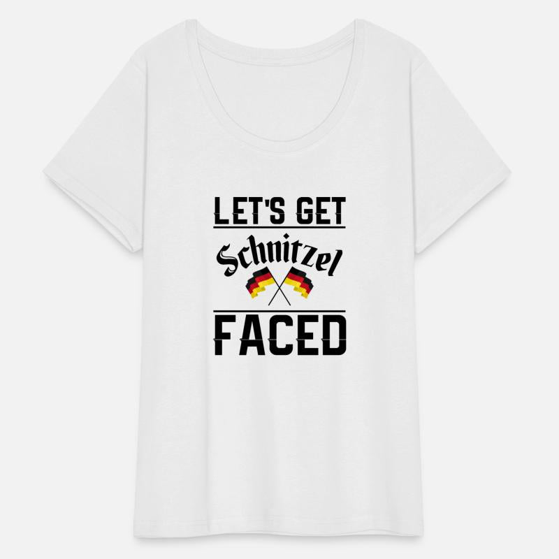 Let's Get Schnitzel Faced Funny German Oktoberfest