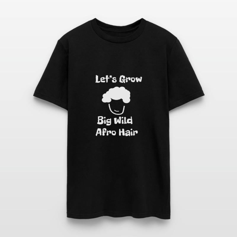 Let's grow big wild afro hair