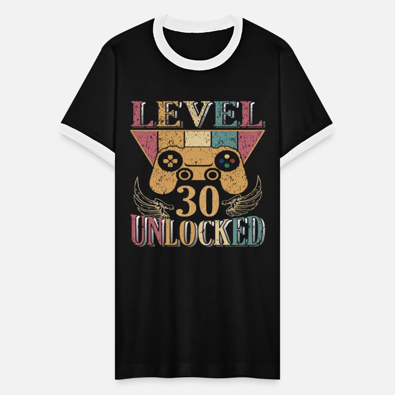 Level 30 Unlocked gamer 30 birthday gift