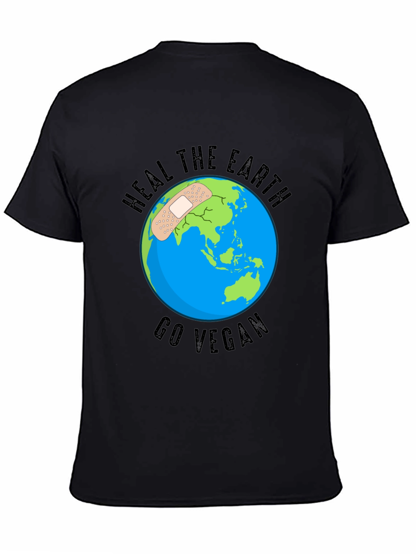 Heal the Earth Go Vegan T-Shirt