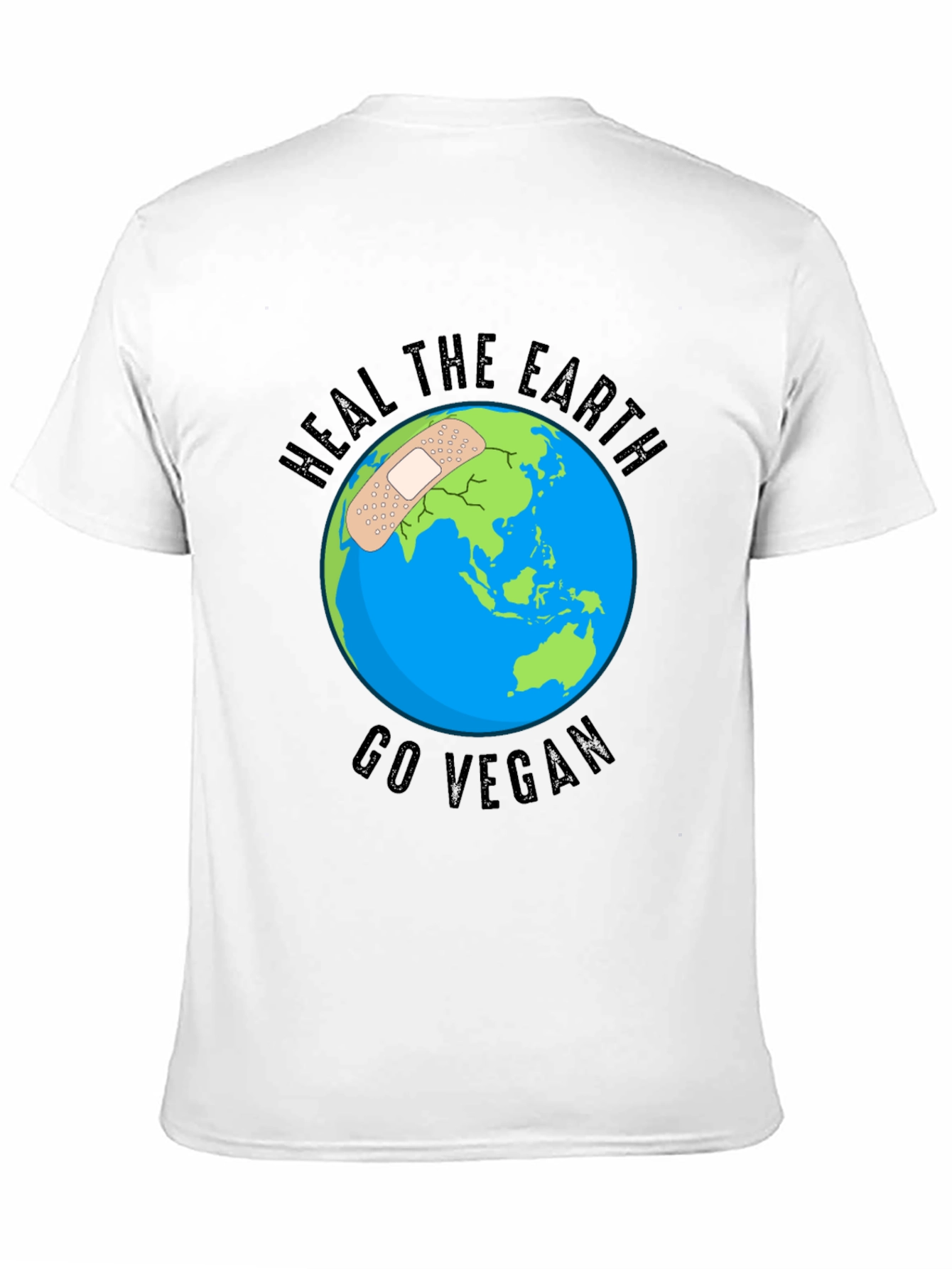 Heal the Earth Go Vegan T-Shirt