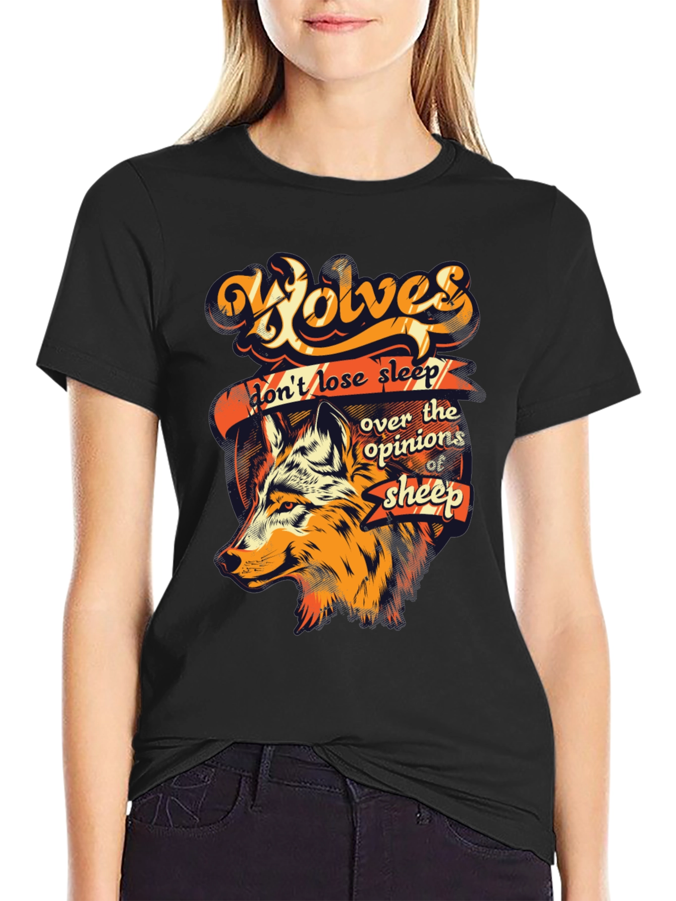 Wolves Graphic T-Shirt: Dont Lose Sleep