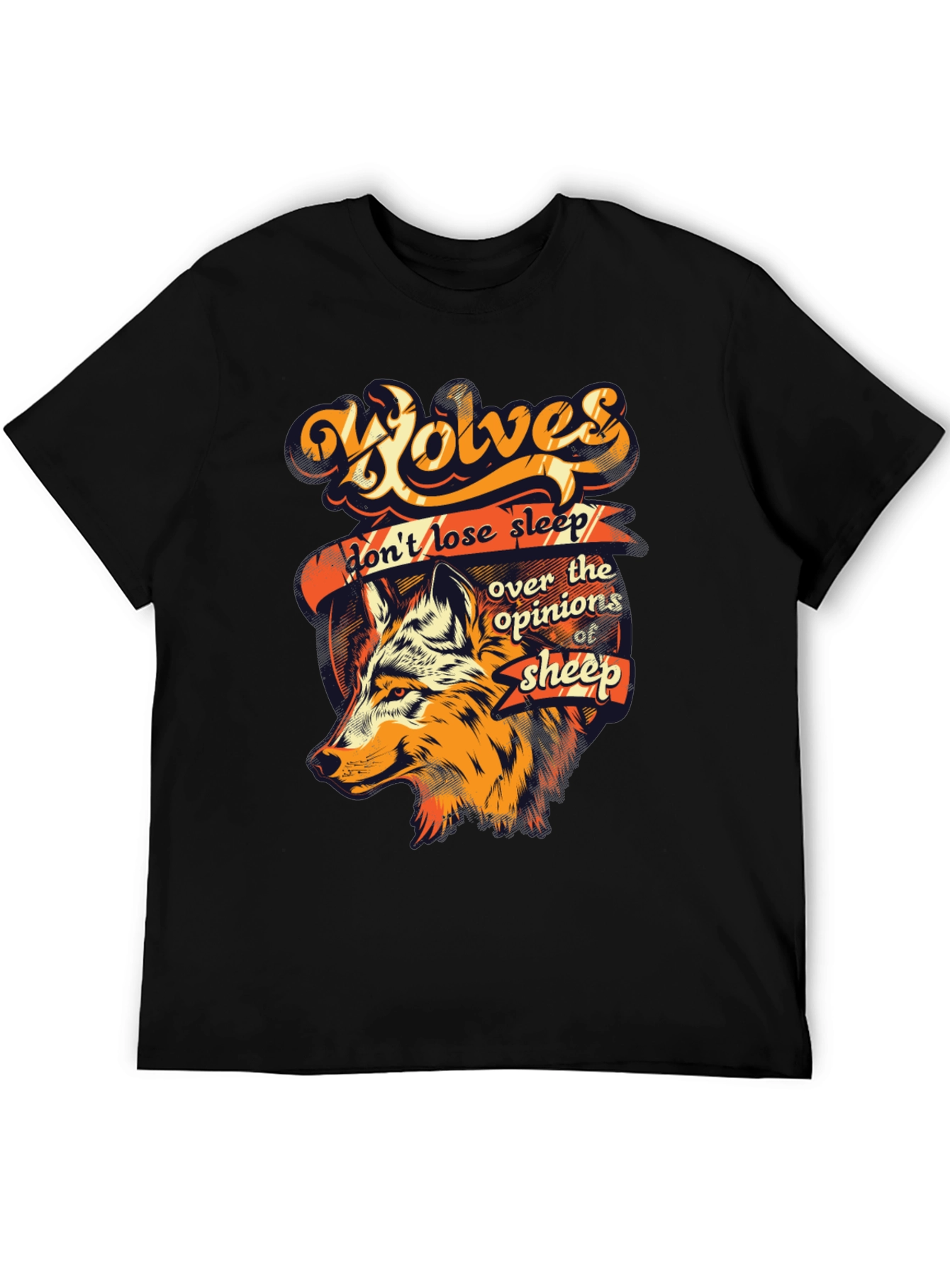 Wolves Graphic T-Shirt: Dont Lose Sleep