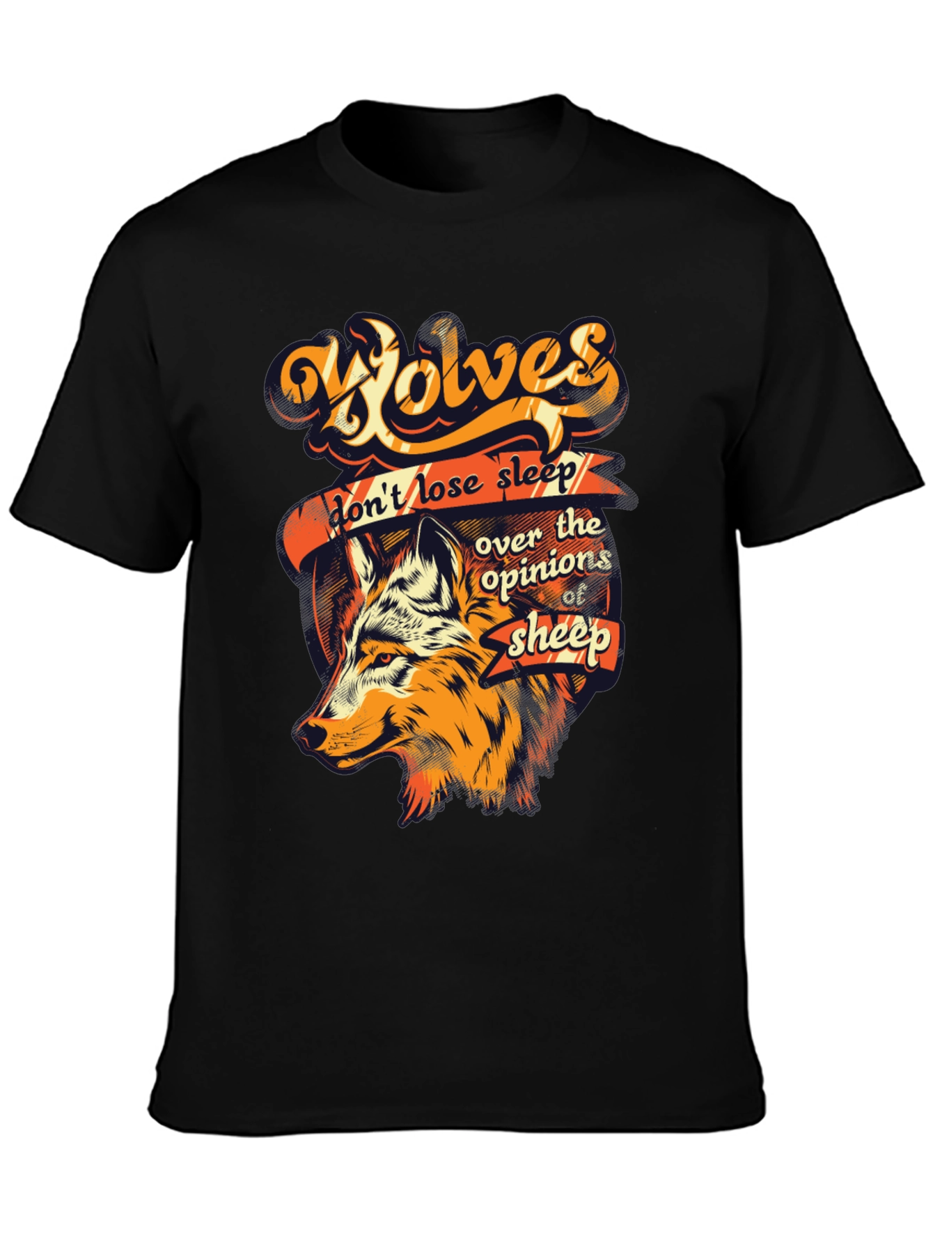 Wolves Graphic T-Shirt: Dont Lose Sleep