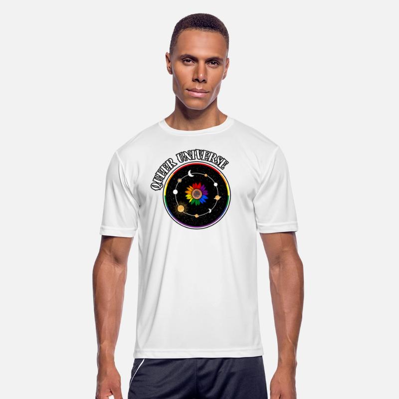 LGBTQ Queer Universe, Rainbow Flag Sunflower